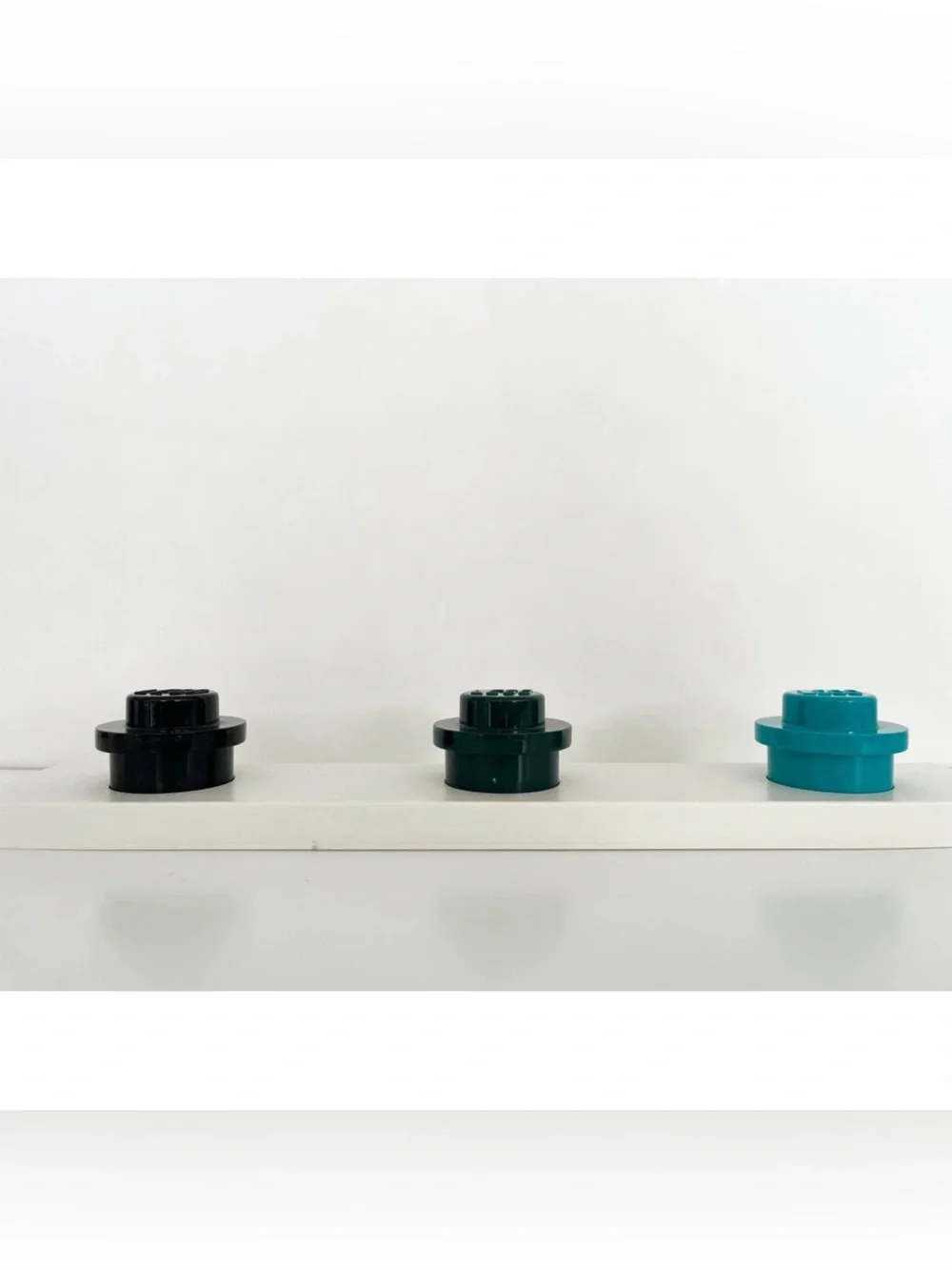 LEGO Collection x Target Wall Hanger Rack 3 Knobs Black Green Kids Room Nursery